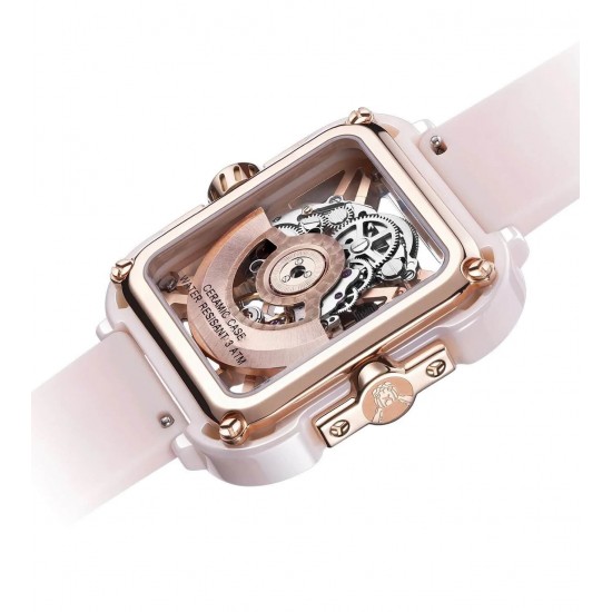 Đồng hồ Cigadesign X-Series Hồng Gốm