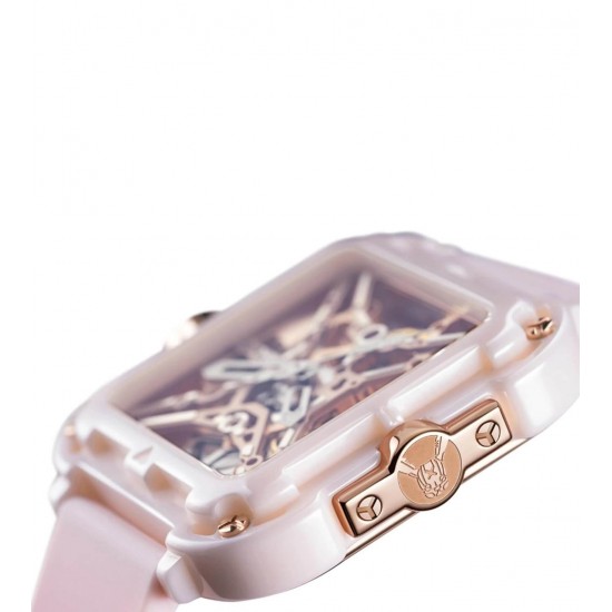 Đồng hồ Cigadesign X-Series Hồng Gốm