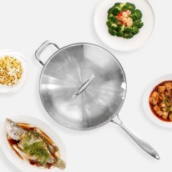 Chảo inox không dùng chất chống dính Xiaomi Huohuo