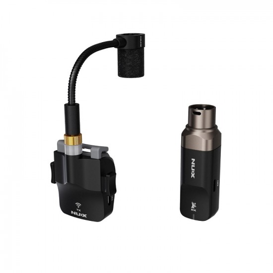 Micro Thu Phát Không Dây Cho Saxophone NUX B6 Wireless System 2.4GHz Micro B-6