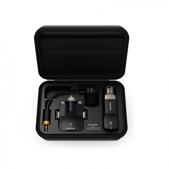 Micro Thu Phát Không Dây Cho Saxophone NUX B6 Wireless System 2.4GHz Micro B-6